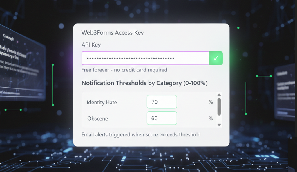 Add Access Key to Extension